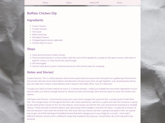 Recipes/buffalochickendip screenshot