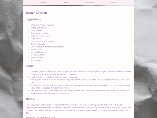 Recipes/butterchicken screenshot