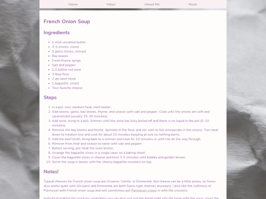 Recipes/frenchonionsoup screenshot