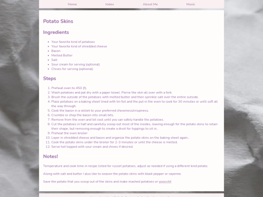 Recipes/potatoskins screenshot
