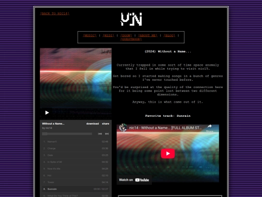 music/nic14/withoutaname screenshot