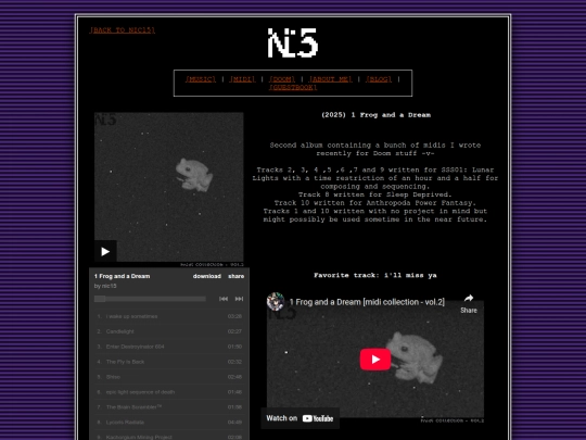 music/nic15/1frogandadream screenshot