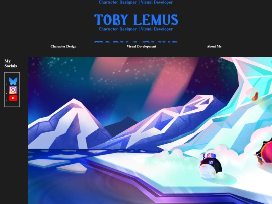 visual development screenshot