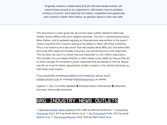 unfiction/arg-coverage screenshot