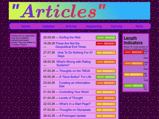 articles screenshot