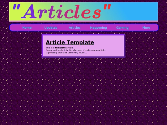 articles/articleTemplate screenshot
