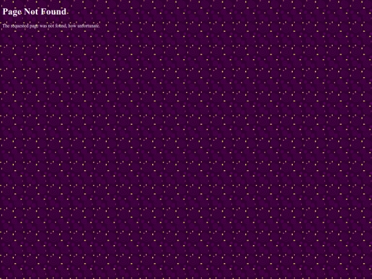 not_found screenshot