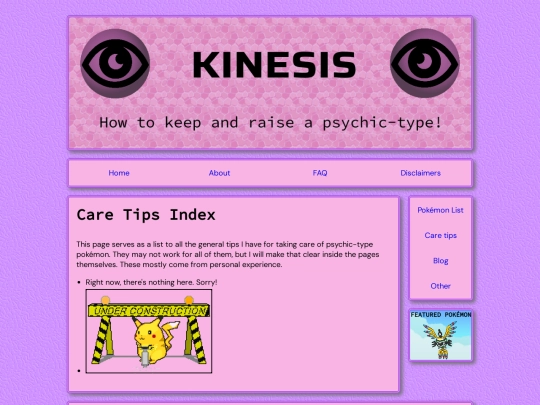 tips/tipindex screenshot
