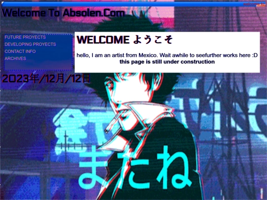 Absolen/Homepage screenshot