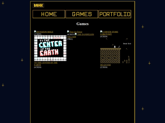 games screenshot