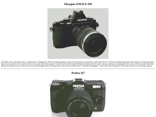 Green/mycameras screenshot