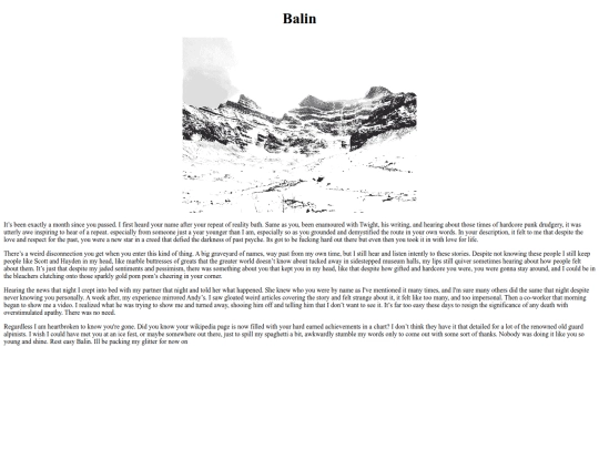 White/Balin screenshot