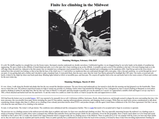 White/Finiteice screenshot