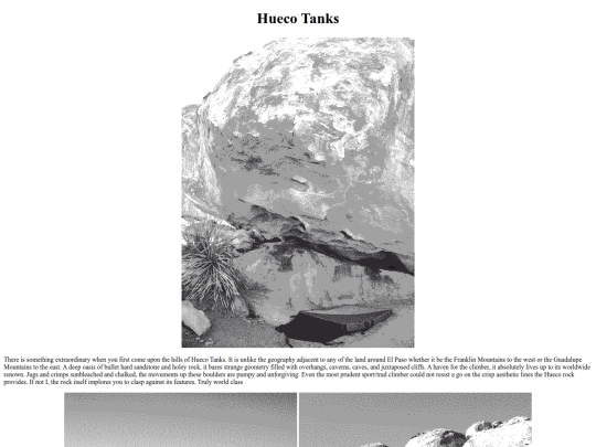 White/hueco screenshot