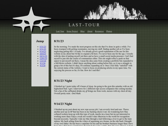 blog screenshot