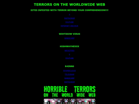 terrorsontheweb screenshot
