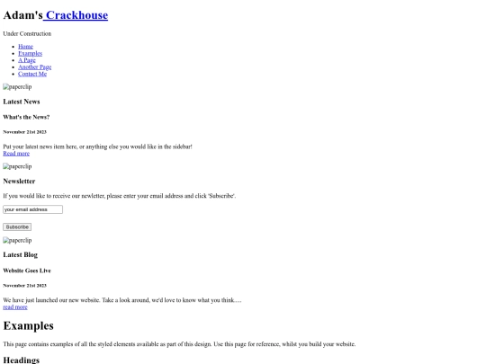 examples screenshot