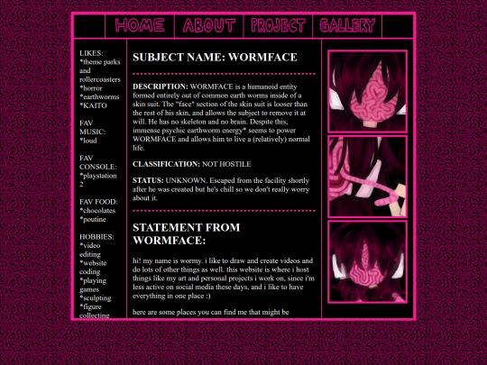 about/about screenshot