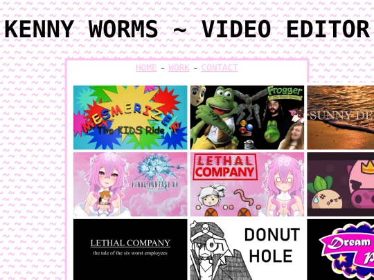 portfolio/work screenshot
