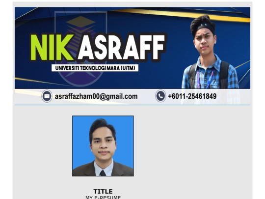 aboutme screenshot