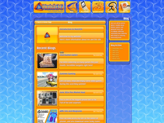 blog screenshot