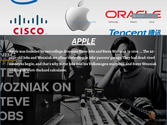 Technological-Companies screenshot