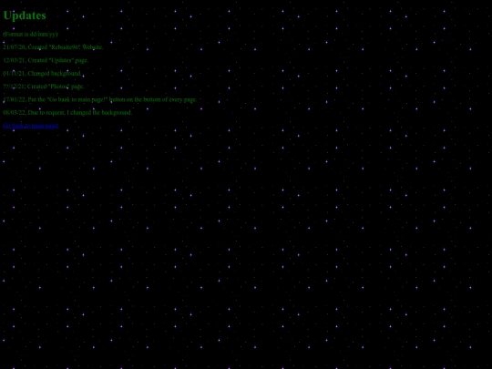 Updates screenshot