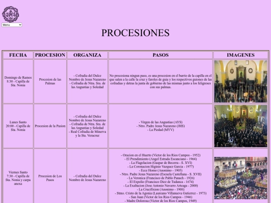 Procesiones screenshot