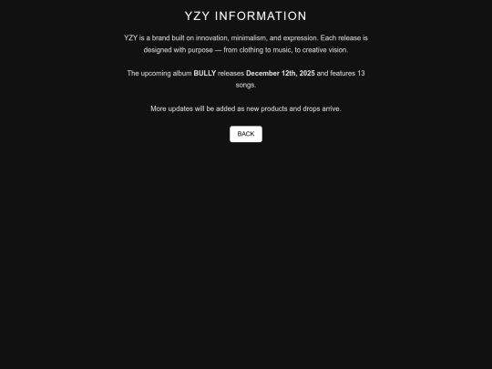 info screenshot