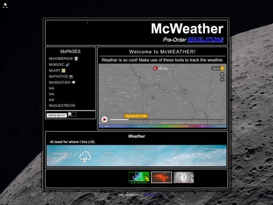 weather screenshot