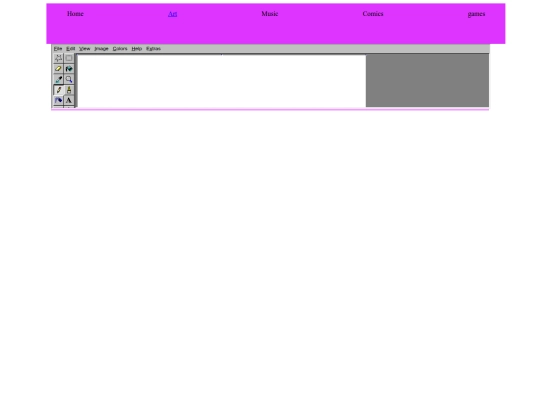 Main page screenshot