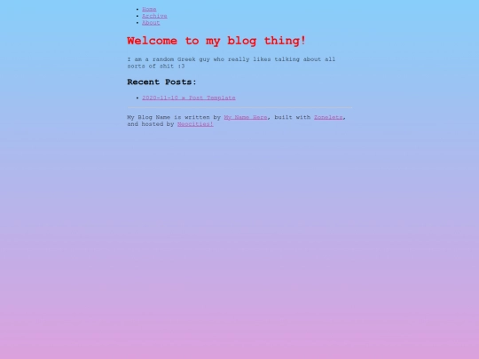 index screenshot