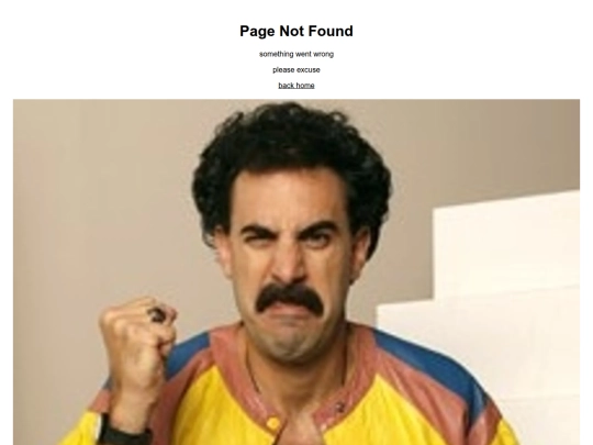 not_found screenshot