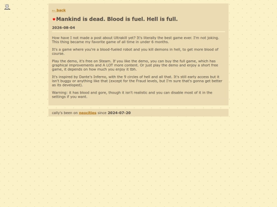 blog/ultrakill screenshot