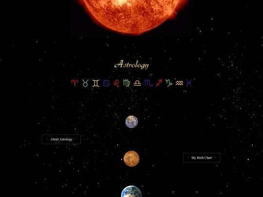 astrology screenshot