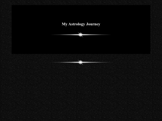 astrology/journey screenshot