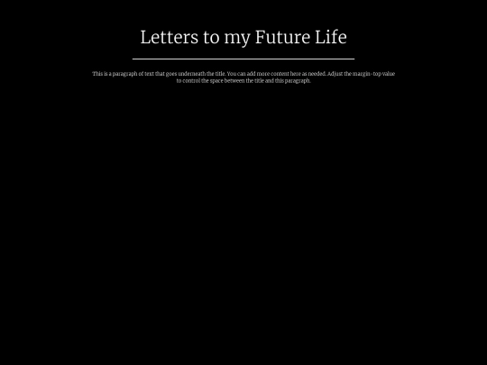 letters screenshot
