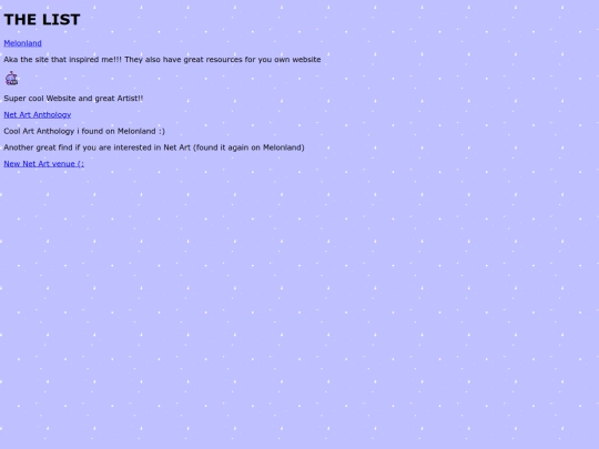 Linklist screenshot