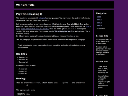 index screenshot
