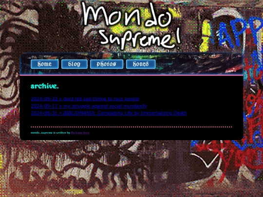 archive screenshot