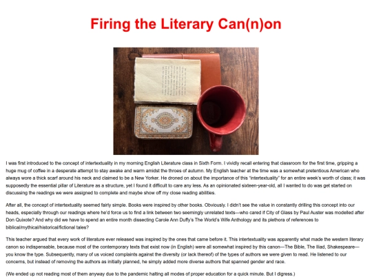 literarycannon screenshot