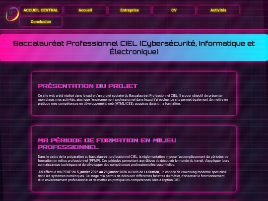 site rapport stage screenshot