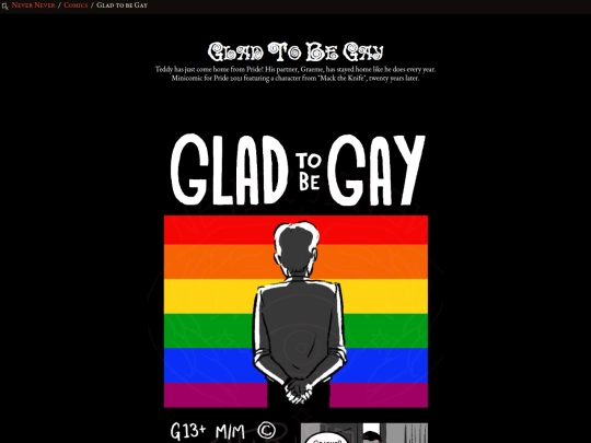 comics/gladtobegay screenshot