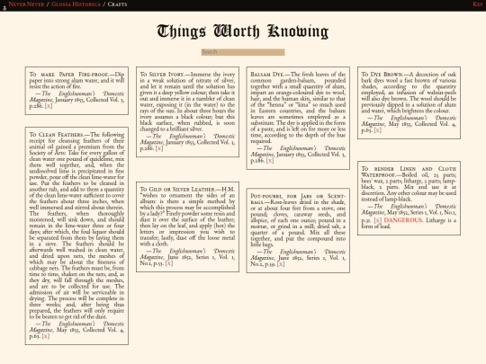 glossahistorica/articles/crafts screenshot