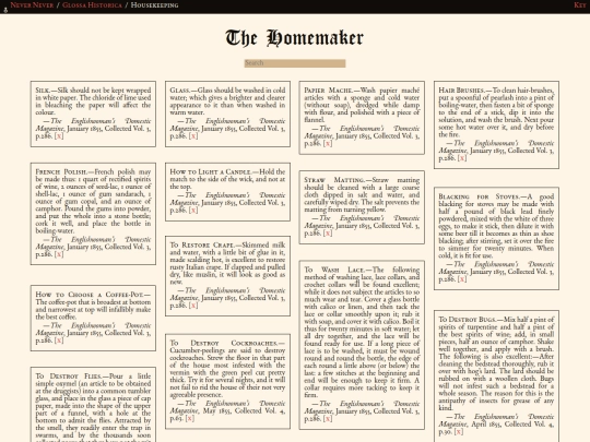 glossahistorica/articles/housekeeping screenshot