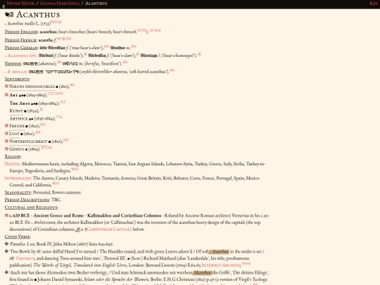 glossahortensia/acanthus_mollis screenshot