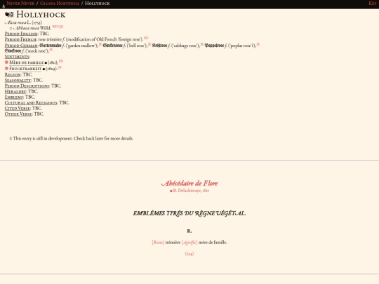 glossahortensia/alcea_rosea screenshot