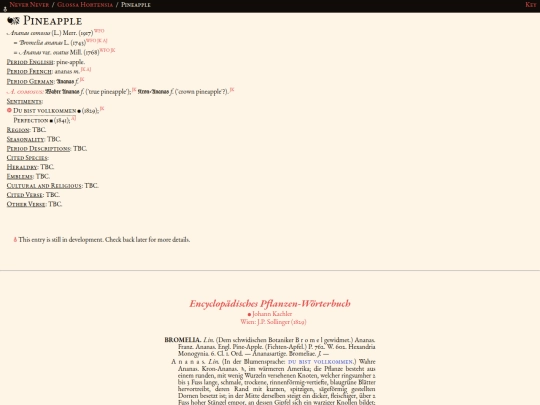 glossahortensia/ananas_comosus screenshot