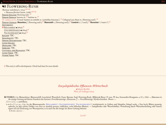 glossahortensia/butomus screenshot