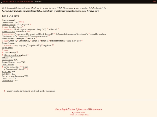 glossahortensia/cornus screenshot